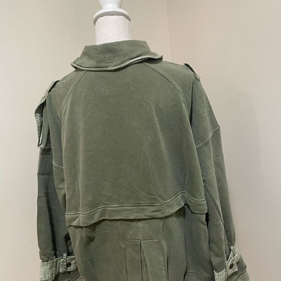 New Free People 
Roll Out Knit Trench Coat size XS
Retail $248 - Picture 7 of 15